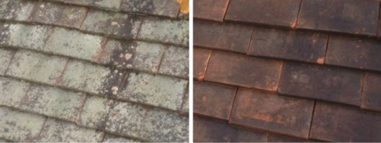 Avant Après nettoyage drone